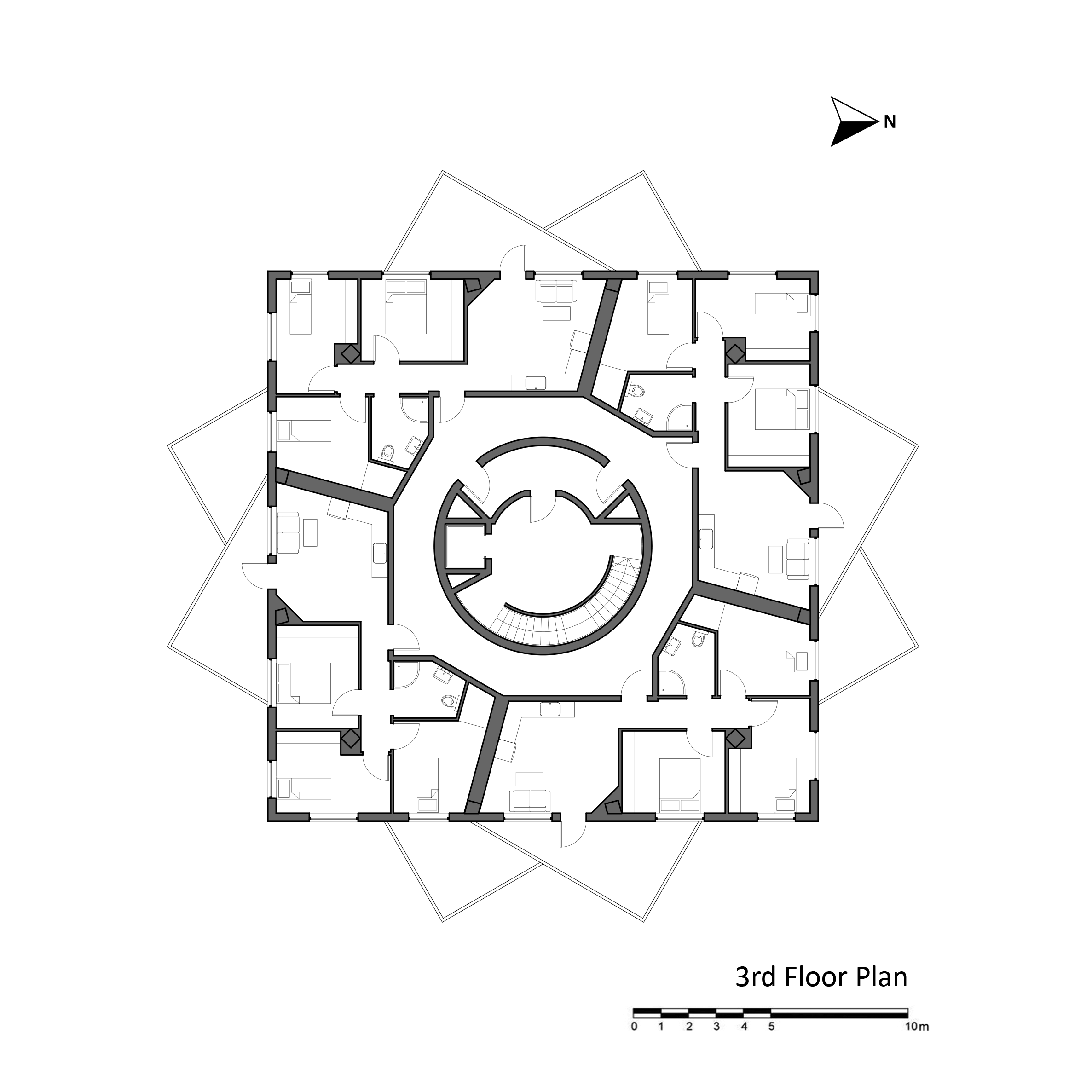 Co-Habitation 3rd Floor Plan